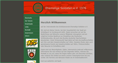 Desktop Screenshot of ehemalige-soldaten.de